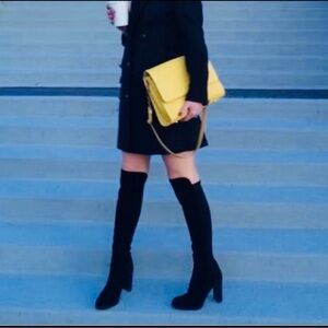 Stuart Weitzman Elegant Black OTK 5050 Boots